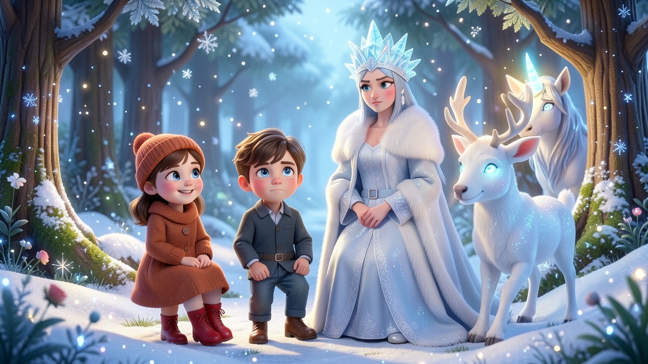 The Lost Unicorn of Frostwood Forest