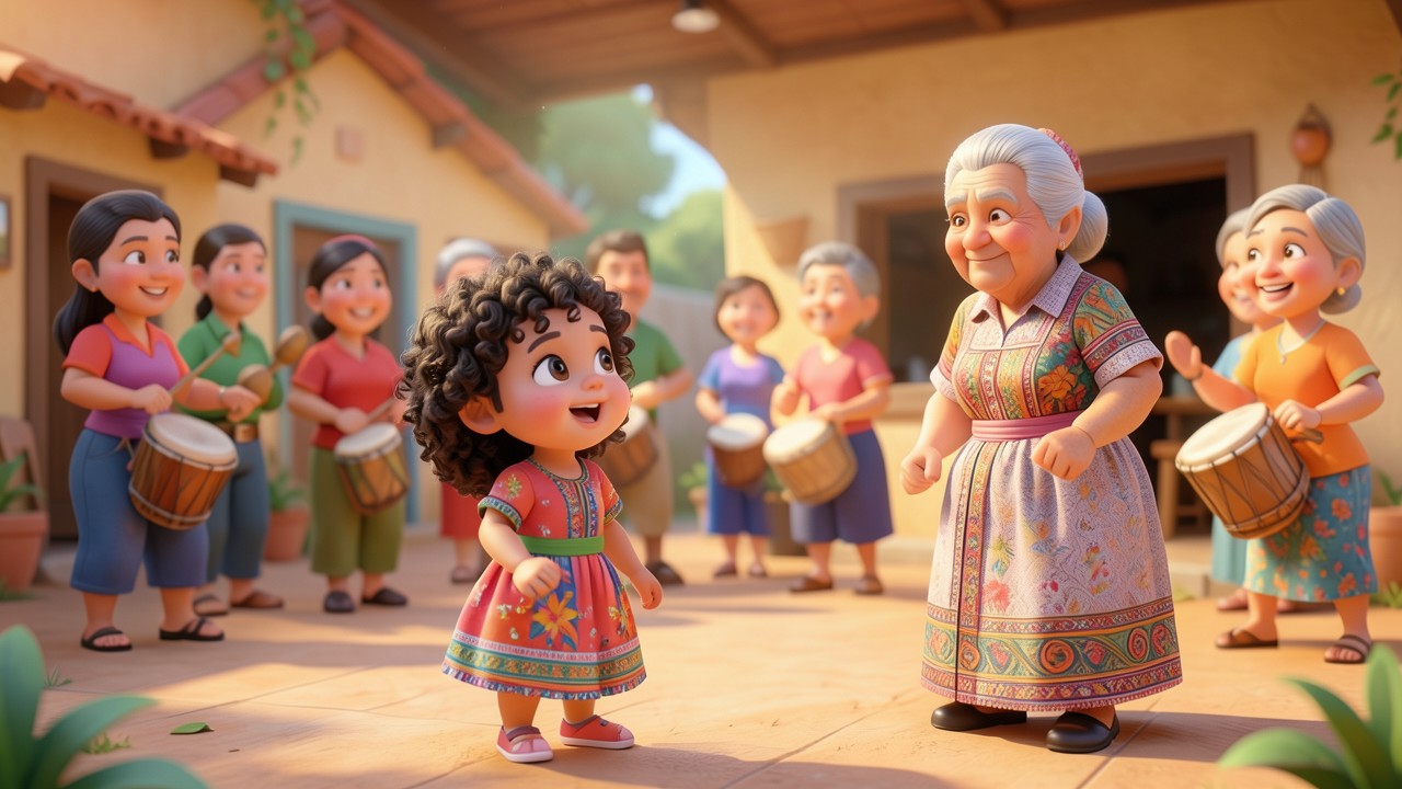 Isabela y el baile del joropo