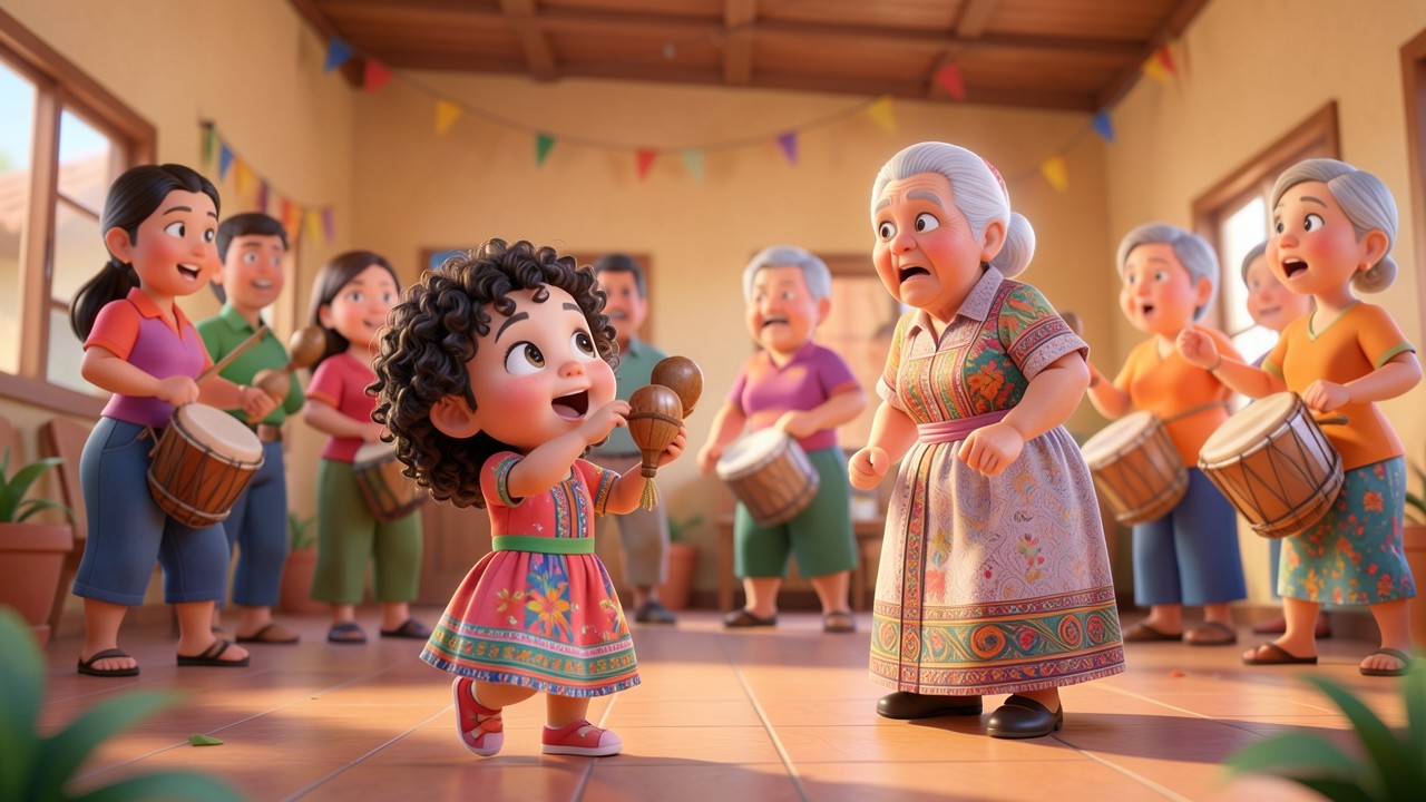 Isabela y el baile del joropo