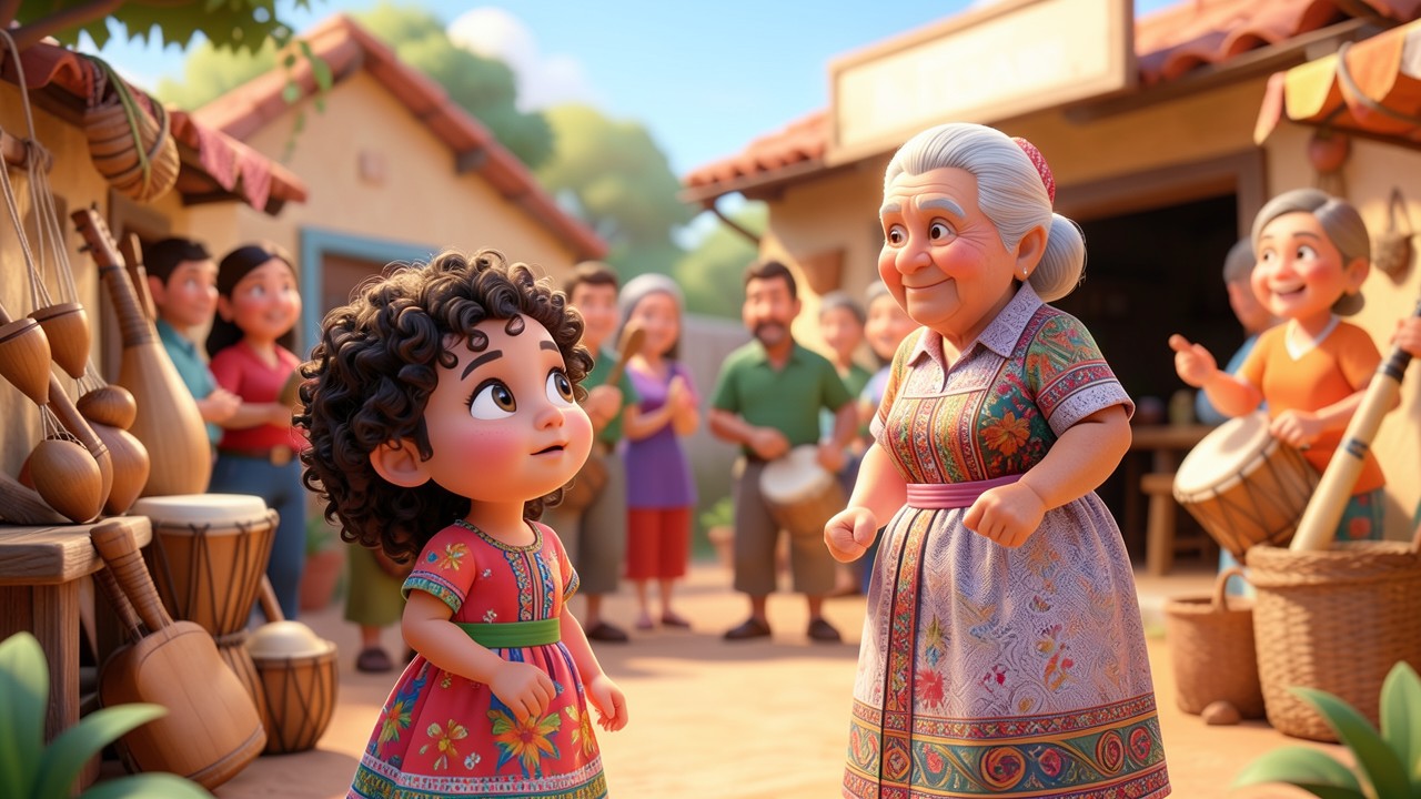 Isabela y el mercado de sonidos