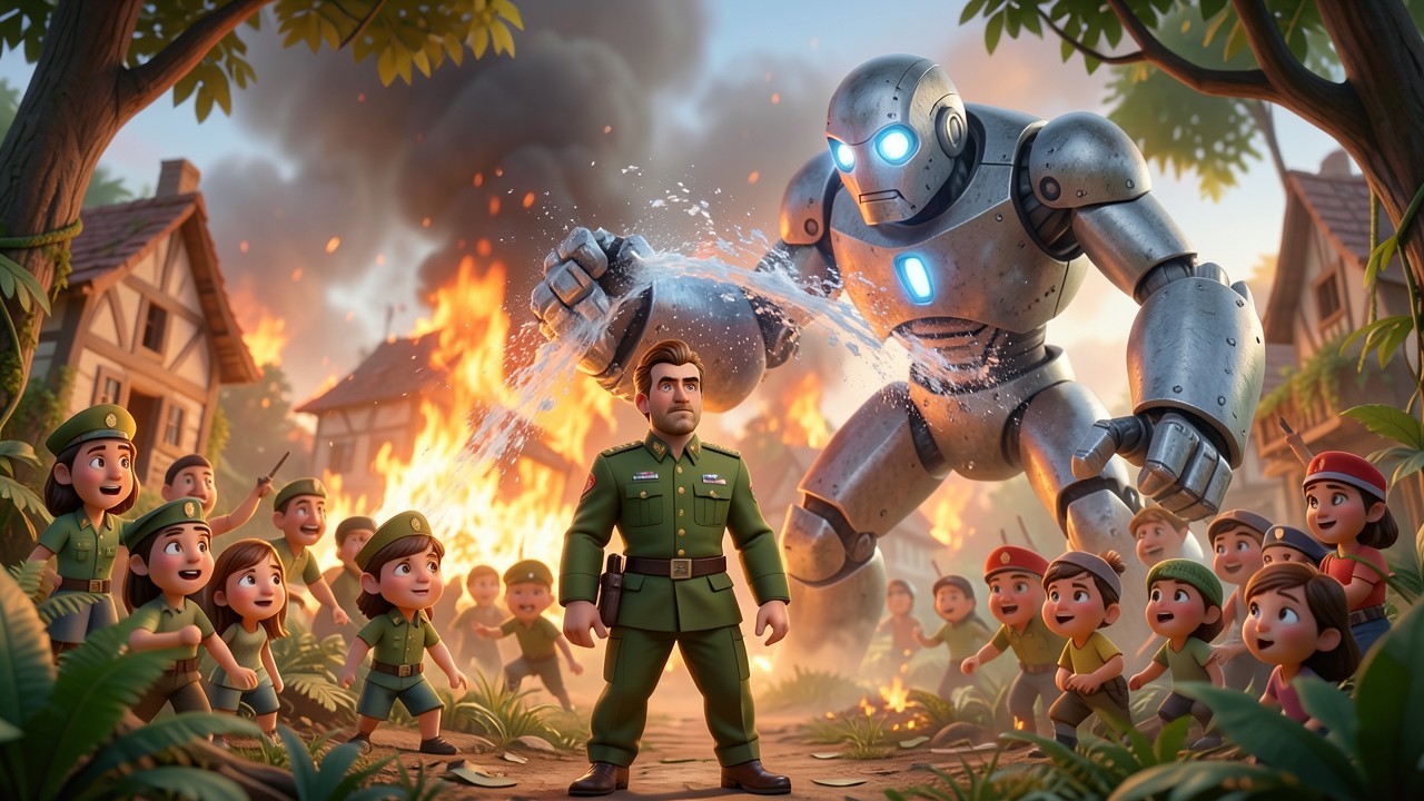 El gran incendio de la selva