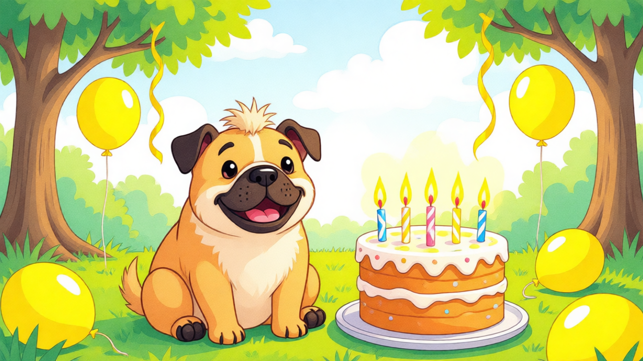 A Big Birthday Surprise for Ben — Página 1