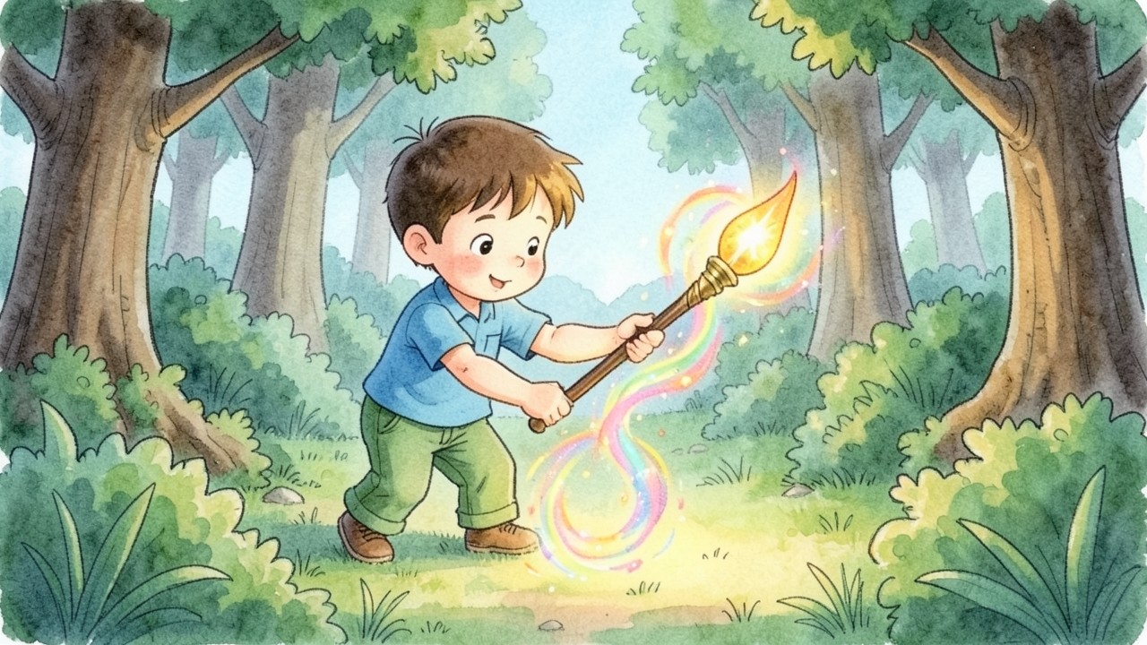 Emiliano y la varita mágica de bondad