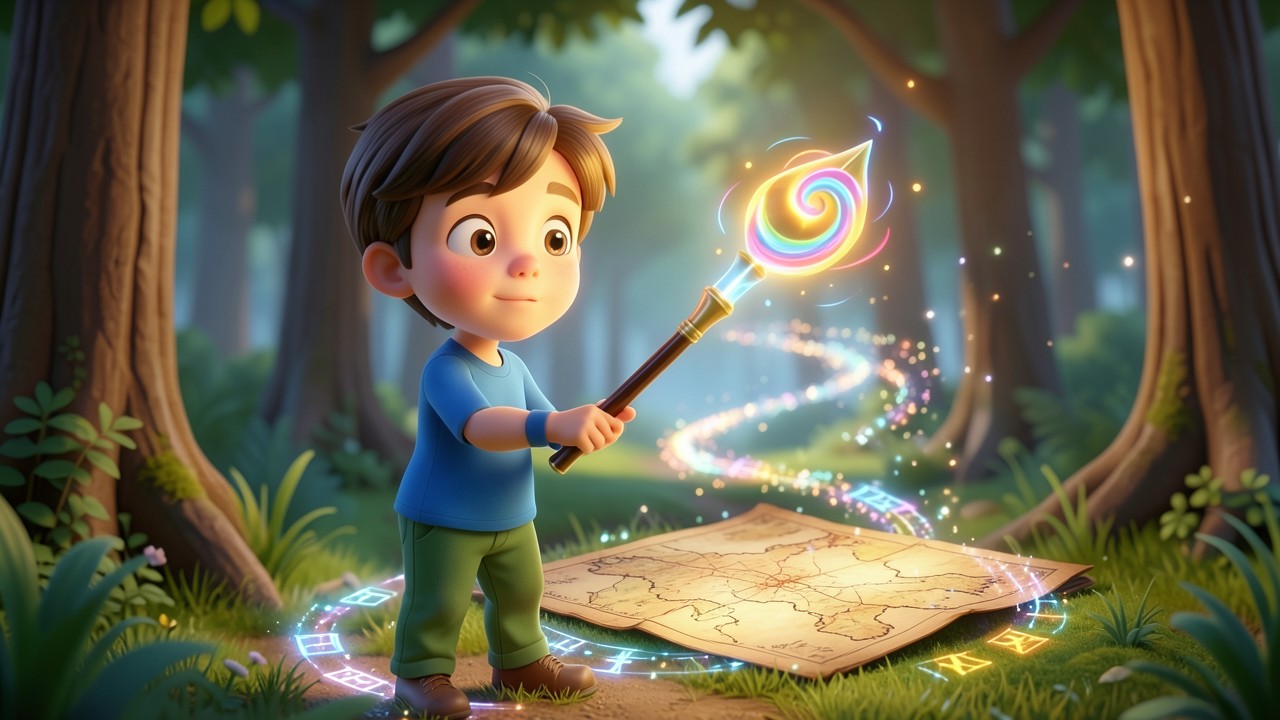 Emiliano y el bosque encantado de las hadas