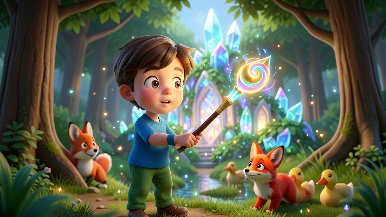 Emiliano y el puente mágico de los animales parlantes