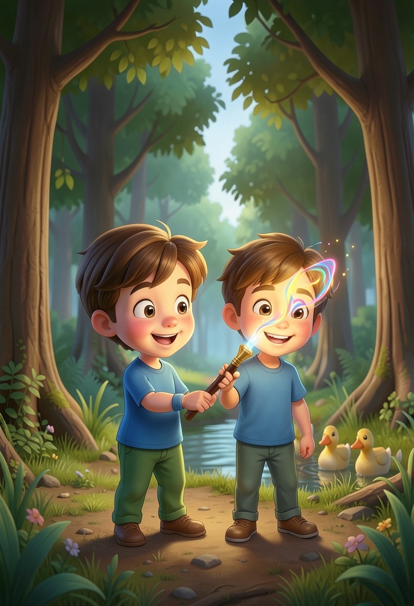 Emiliano y la varita mágica de bondad