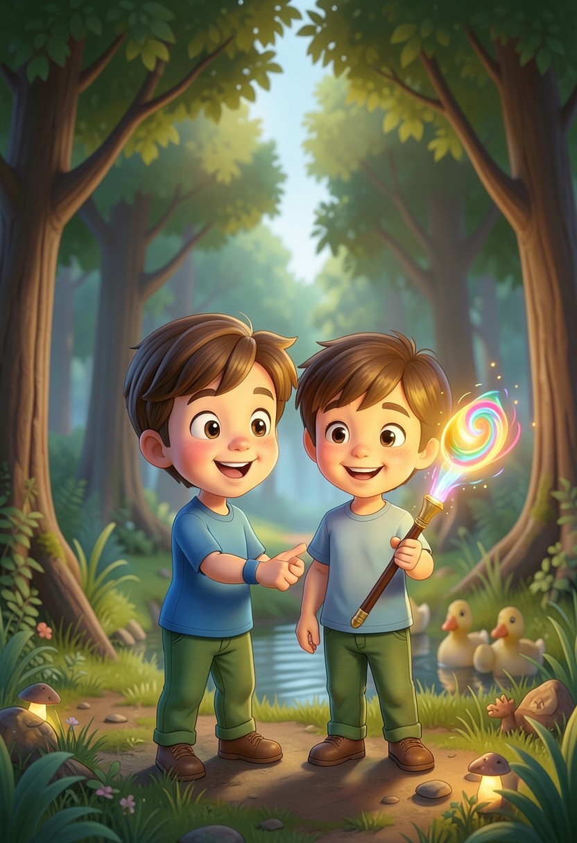 Emiliano y la varita mágica de bondad