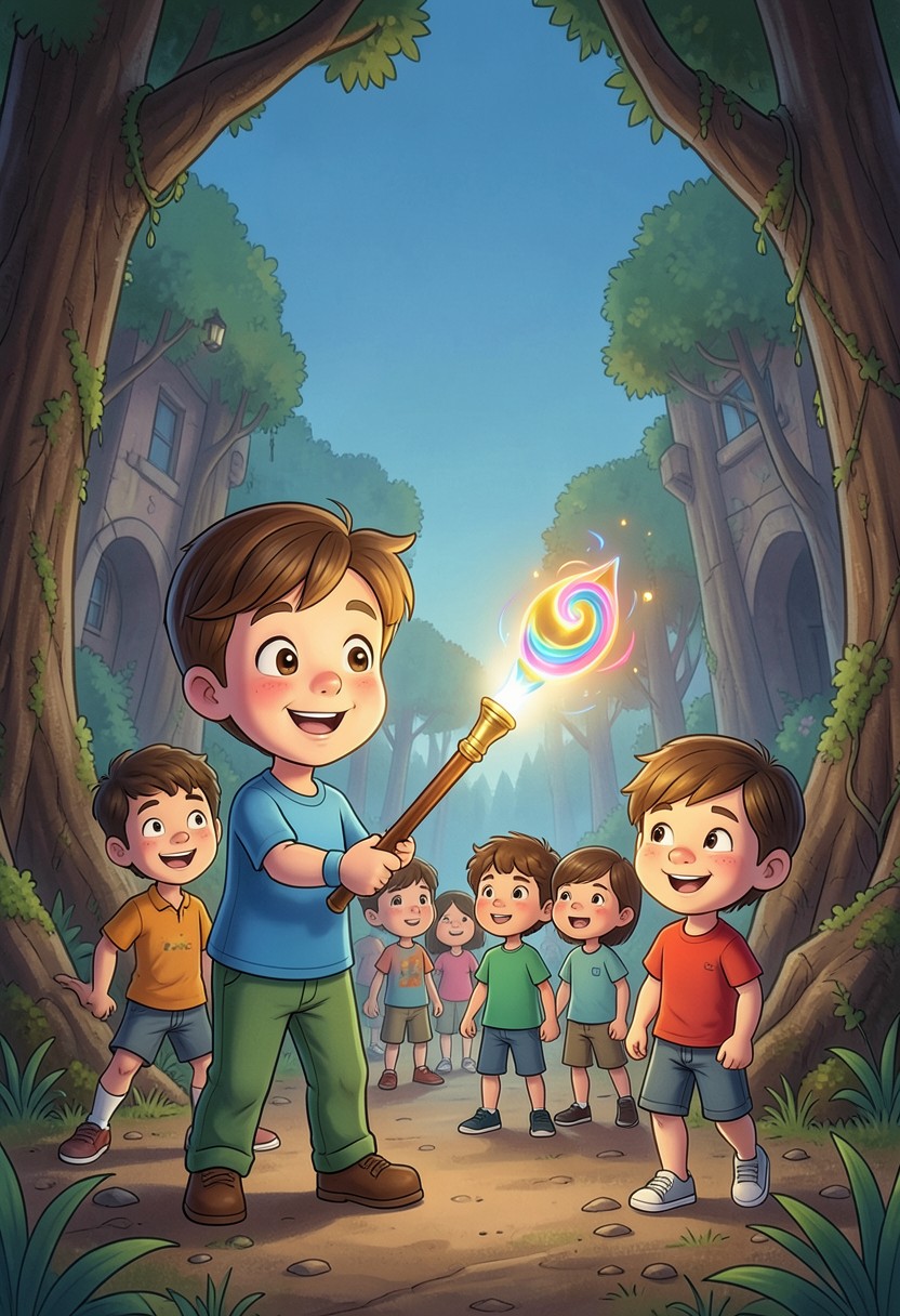 Emiliano y la varita mágica de bondad