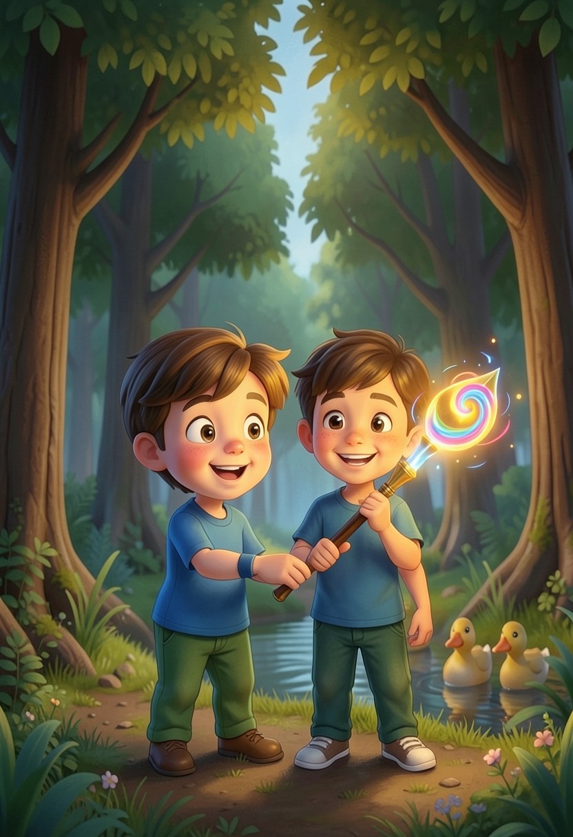 Emiliano y la varita mágica de bondad