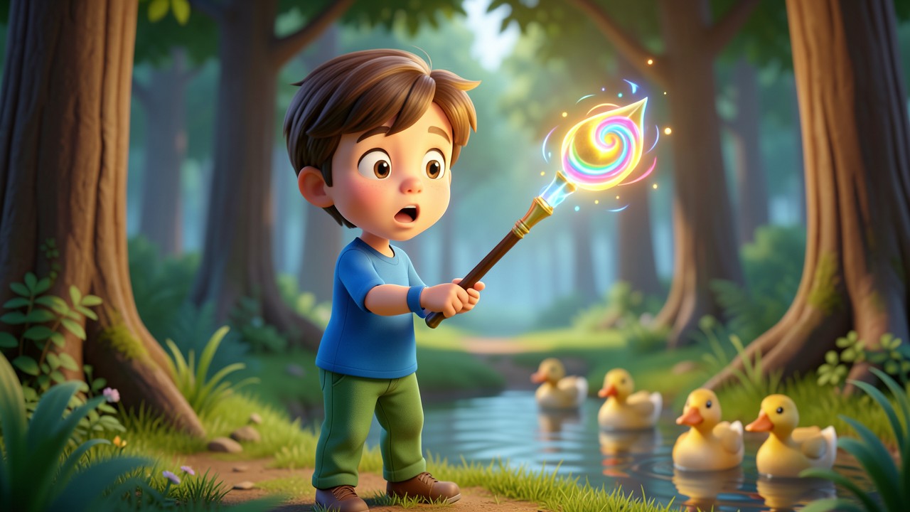 Emiliano y la varita mágica de bondad
