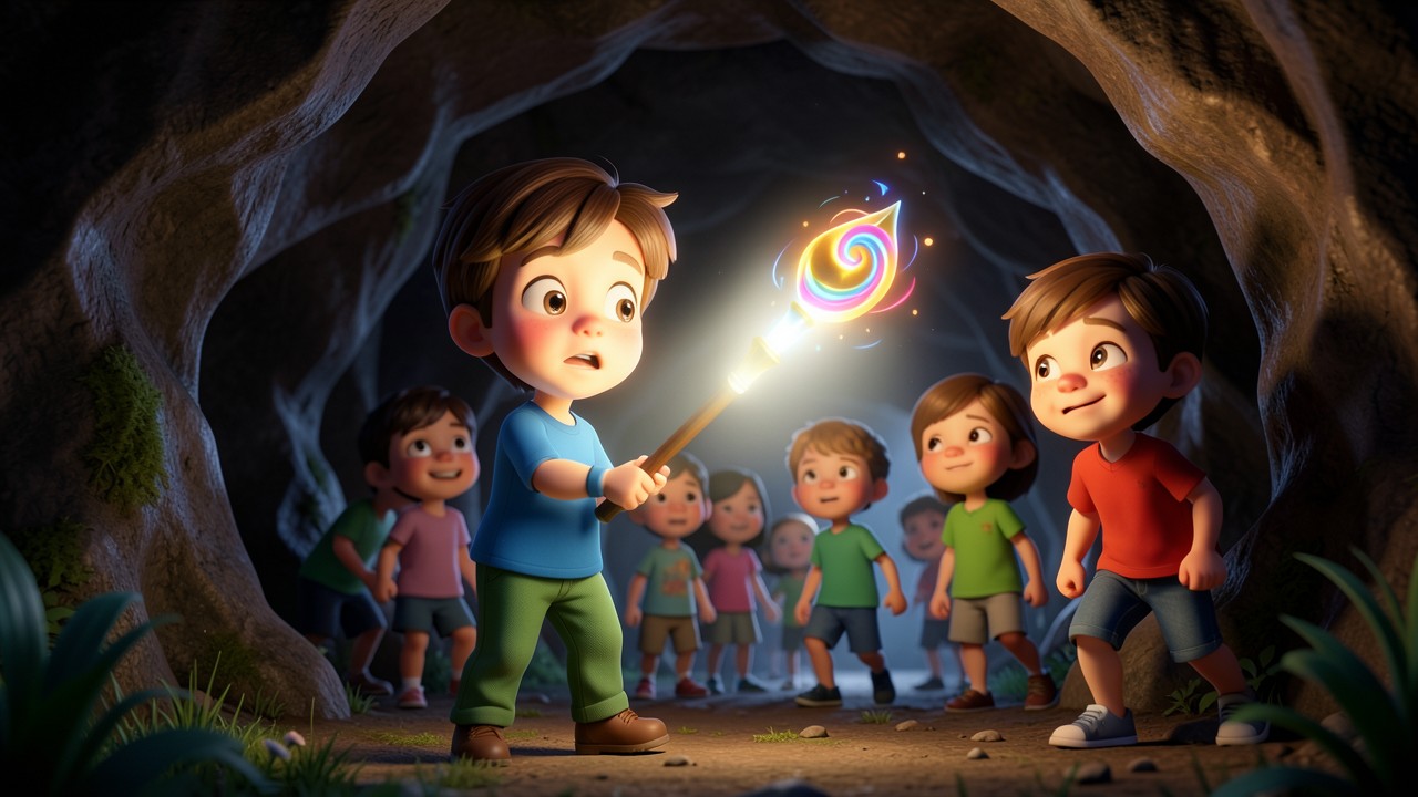 Emiliano y la varita mágica de bondad