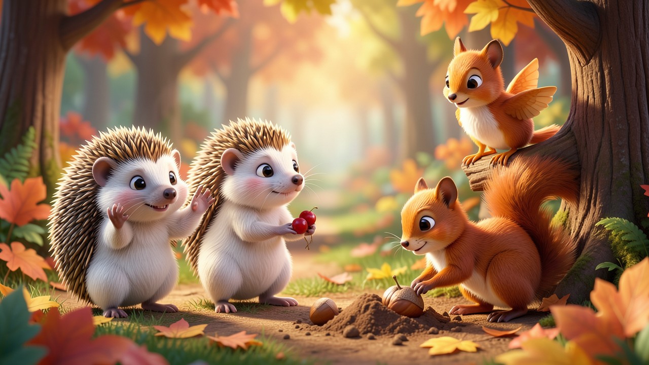 Der Igel und die Winterschlaf-Freunde