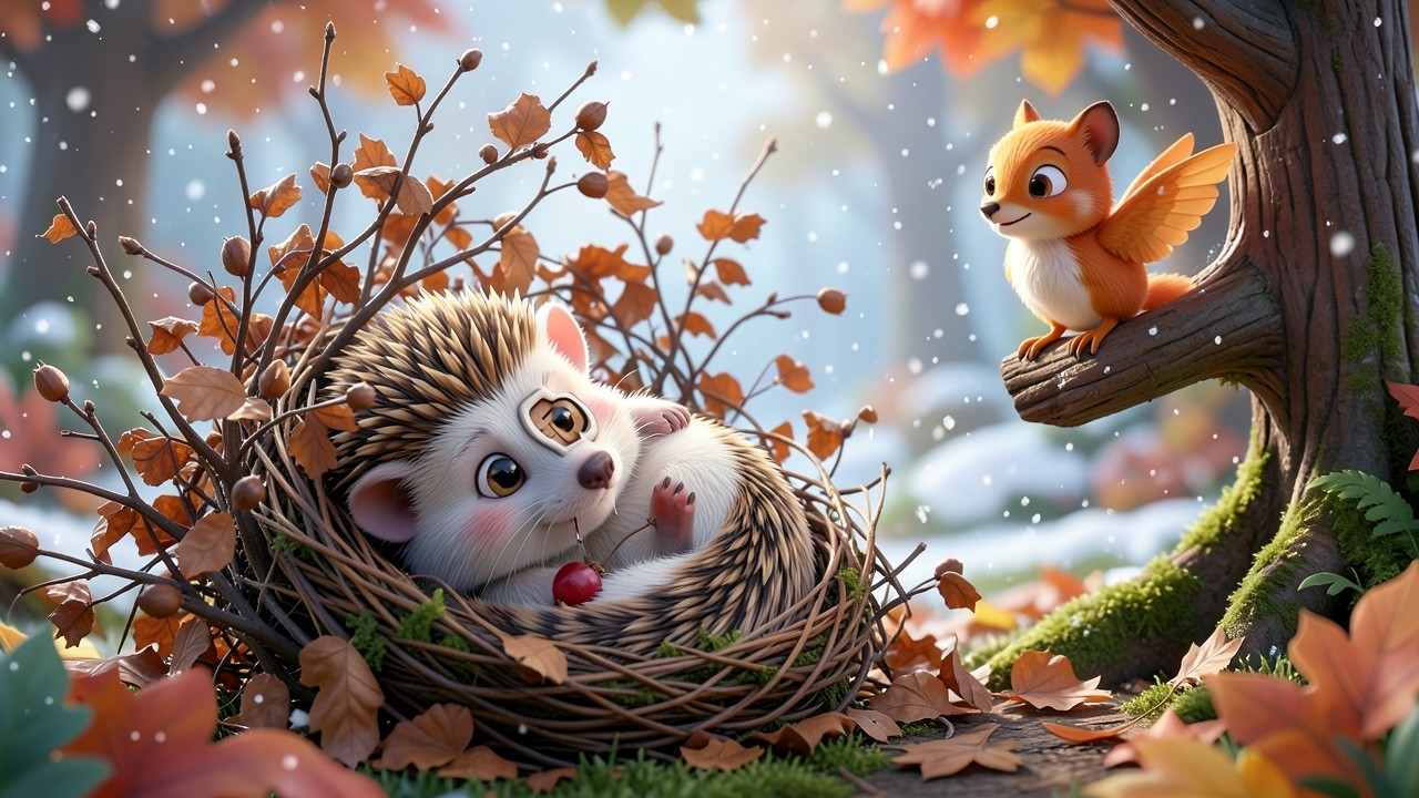 Der Igel und die Winterschlaf-Freunde