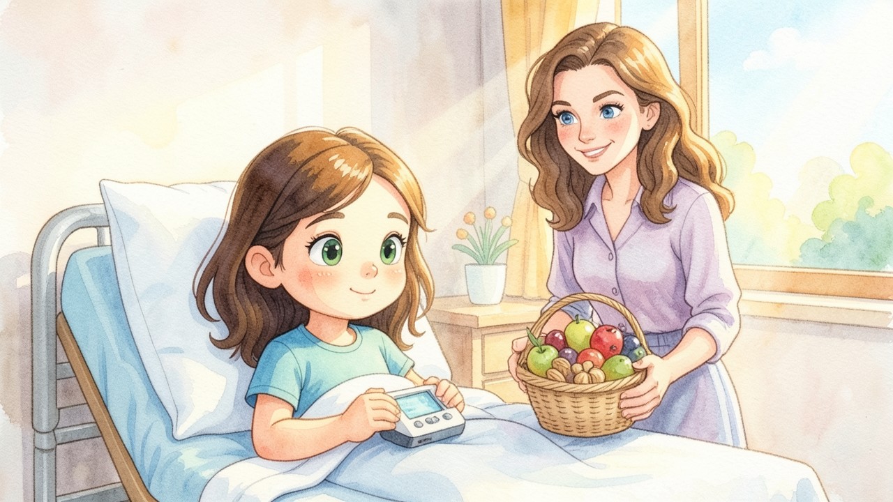 Mayte und der gesunde Snack