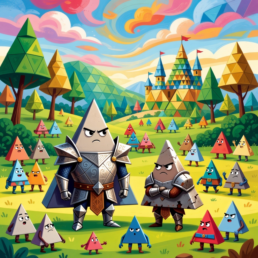 La Gran Fiesta en el Reino de Triangulandia