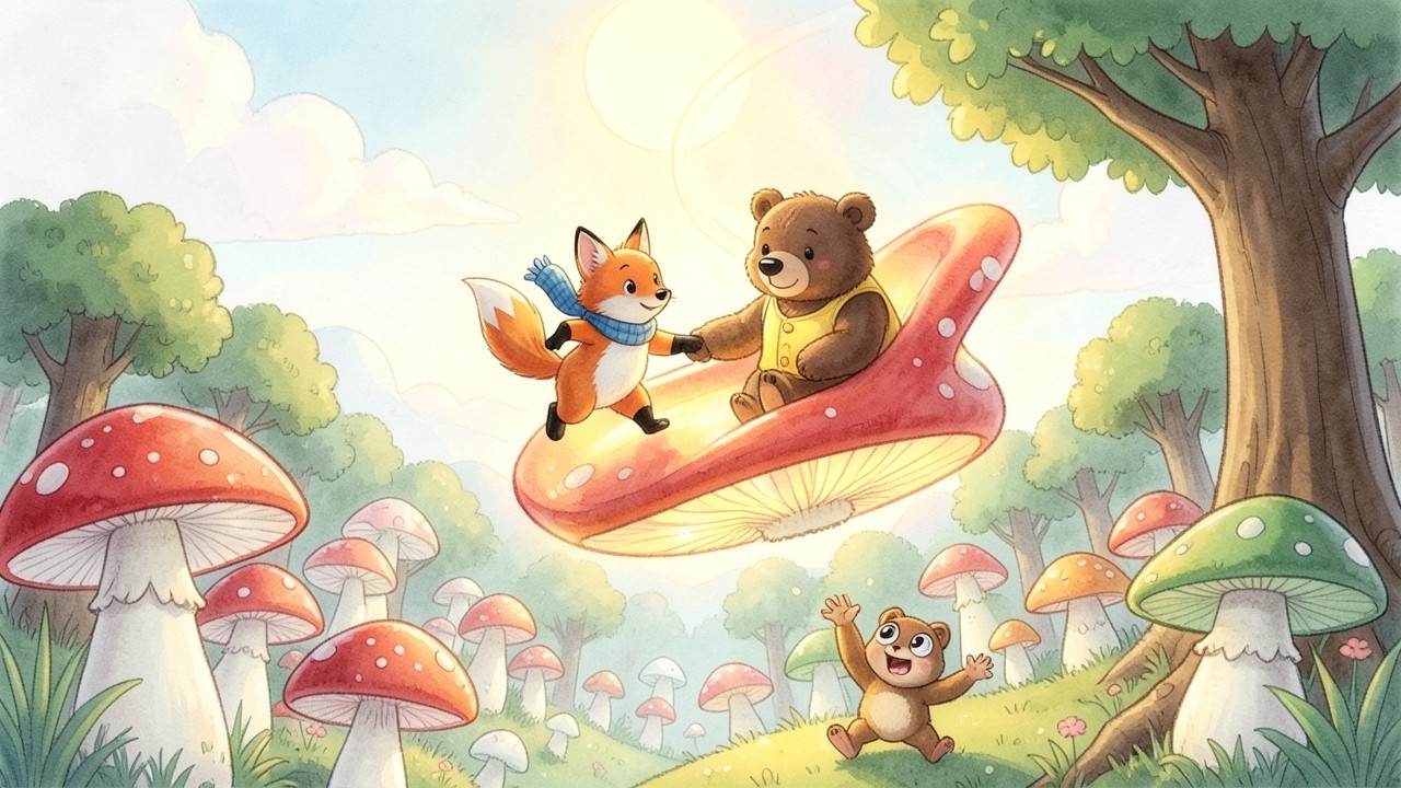 The Giant Mushroom Forest