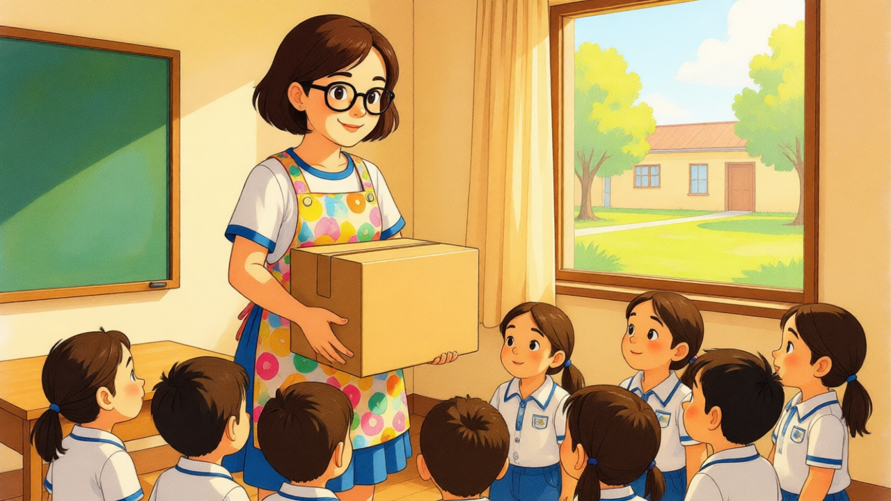 La Caja Mágica de la Seño Iris — Página 1