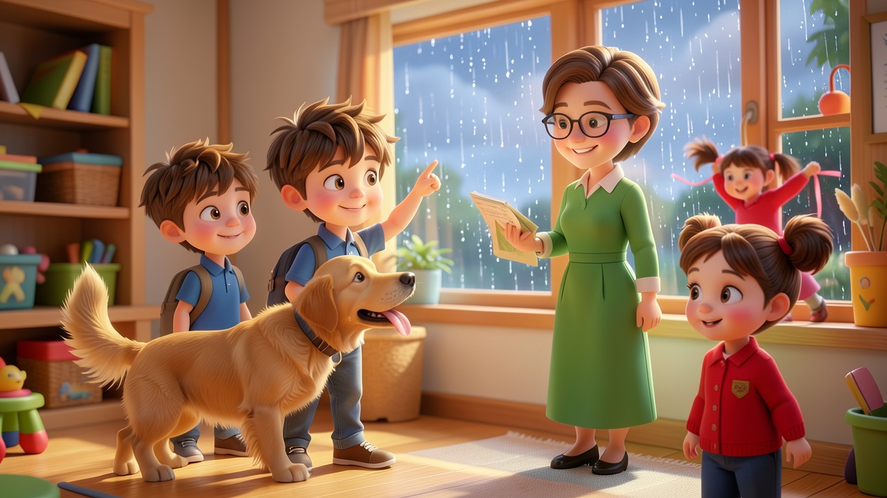 Raindrop Detective Adventure
