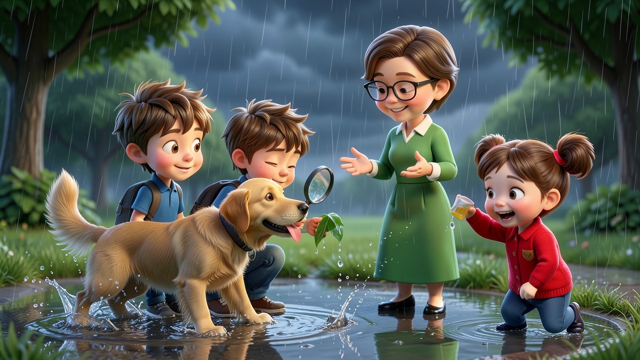 Raindrop Detective Adventure