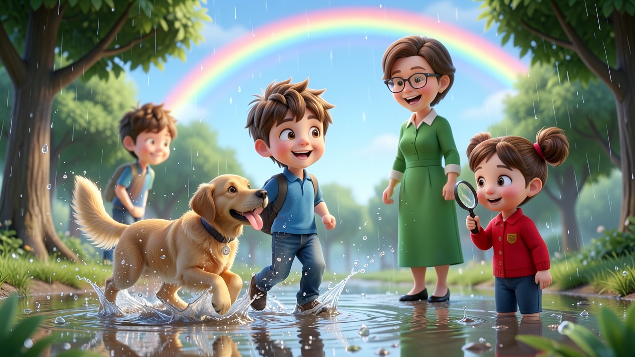 Raindrop Detective Adventure