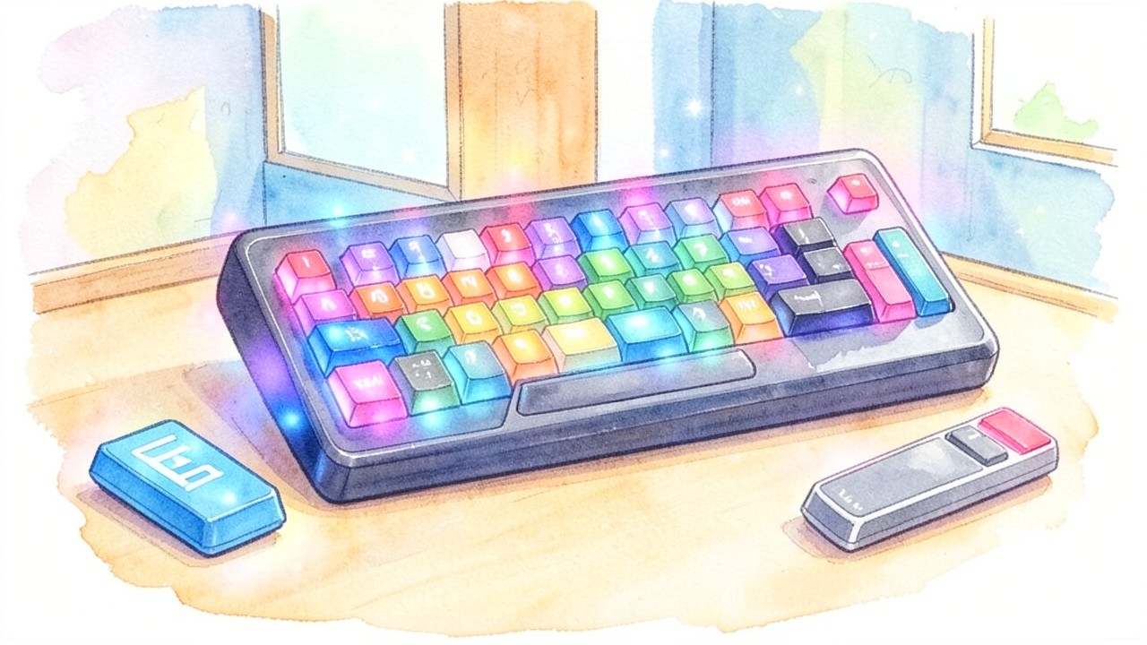 El viaje del teclado unido