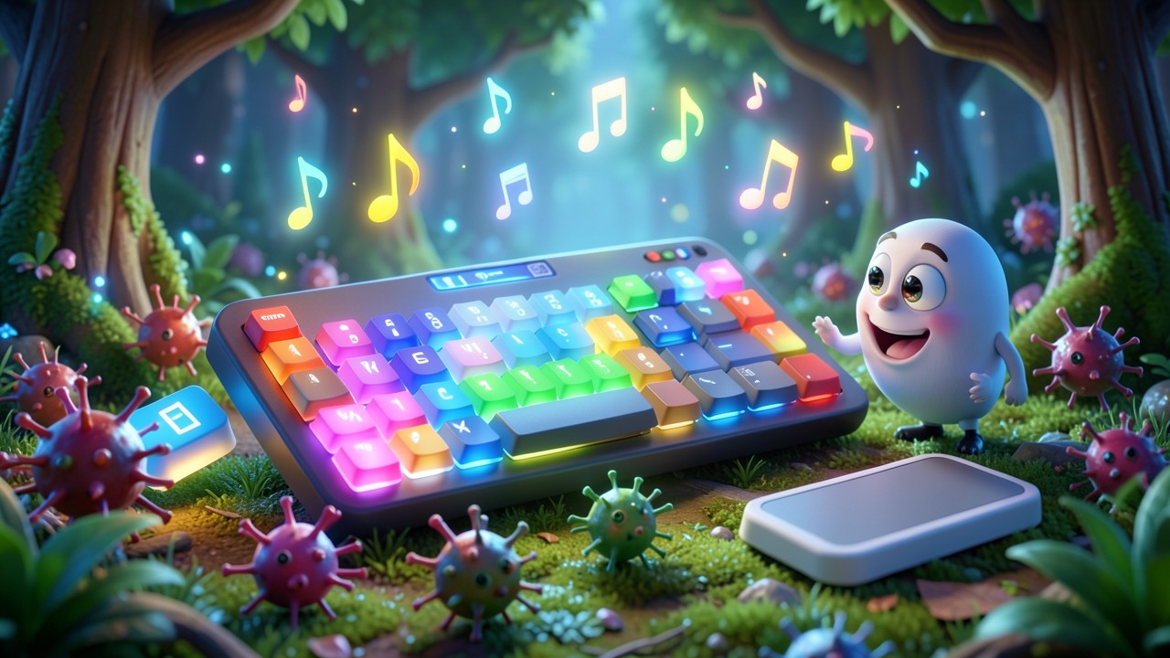 El viaje del teclado unido