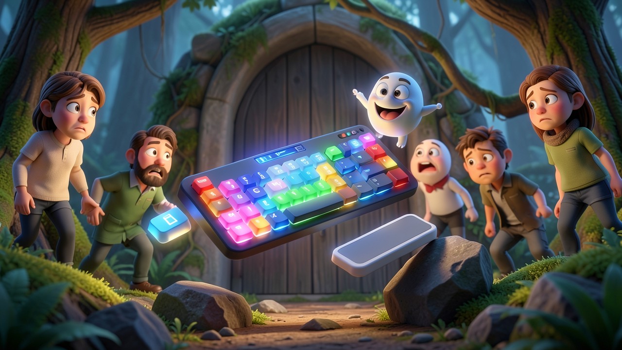 El viaje del teclado unido