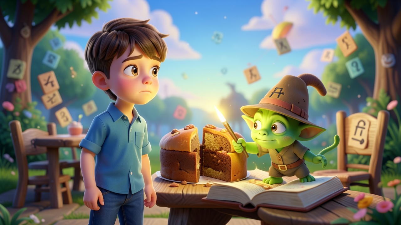 El reino de las fracciones y el pastel mágico