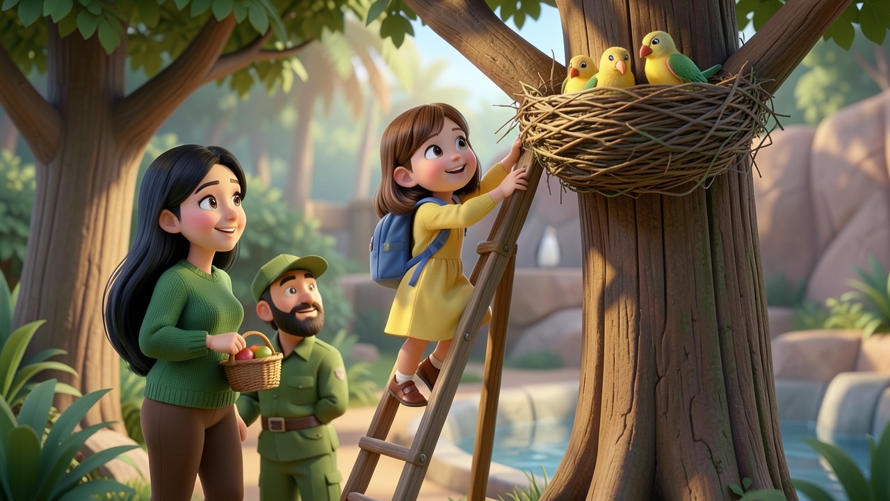 El nido del loro en el árbol alto — Pagina 2