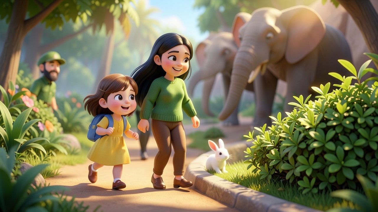 El conejito perdido en el jardín — Seite 3
