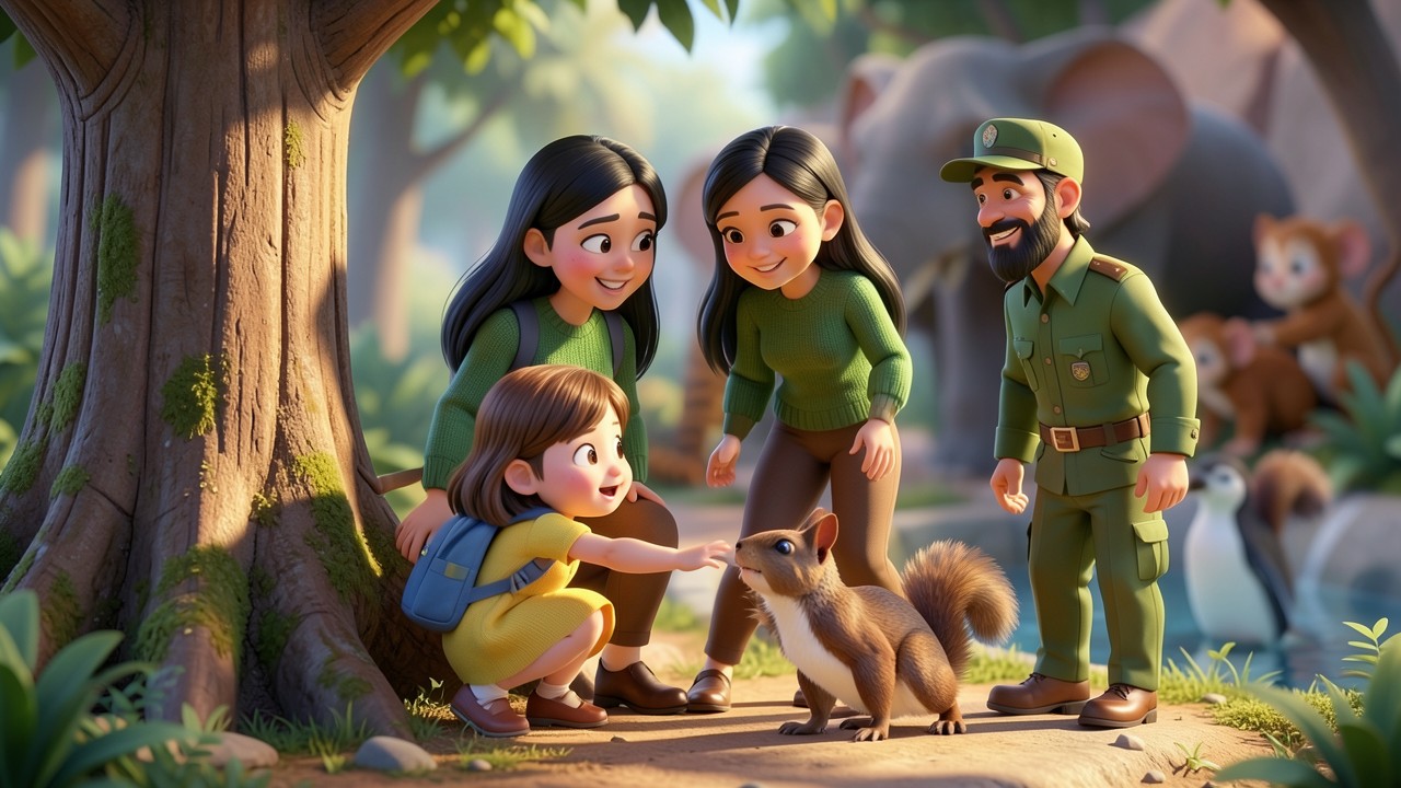 La ardilla y el tesoro de las nueces