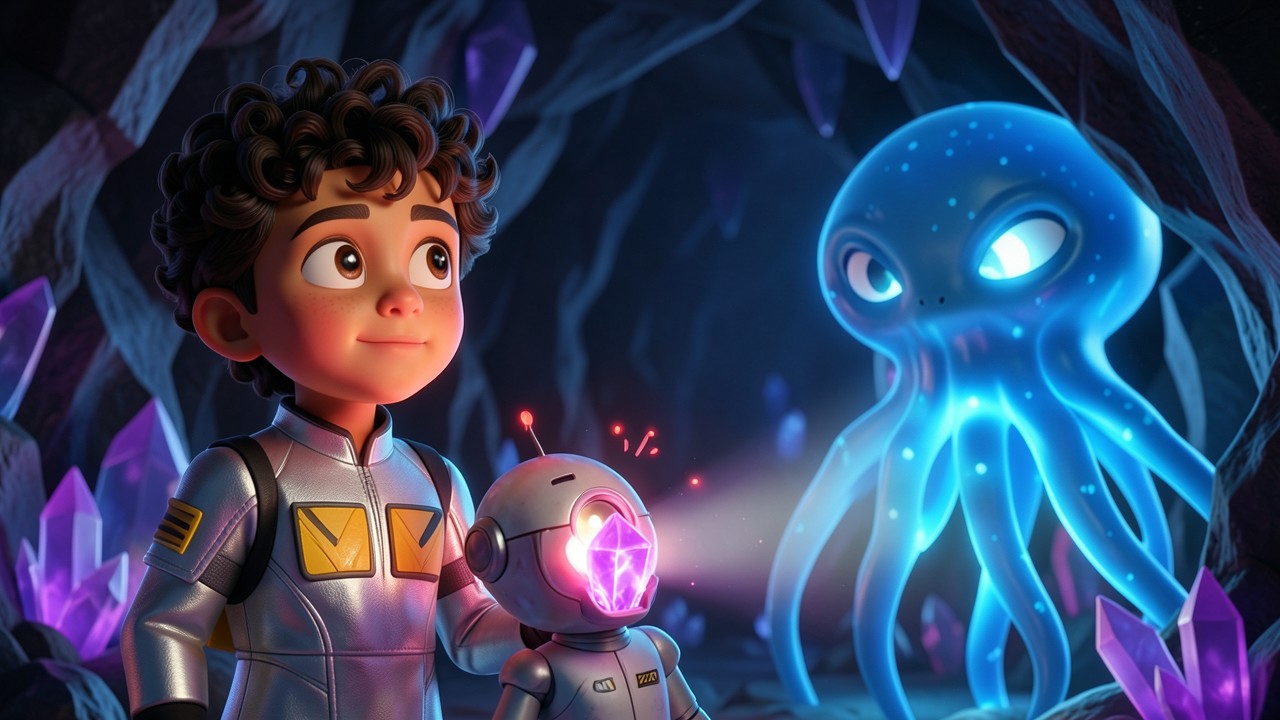 Mateo y el Rescate del Arcoíris Galáctico