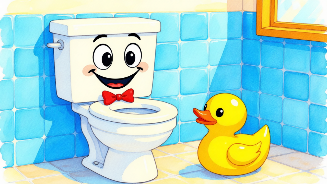 El Inodoro Cantante y el Misterio Dorado