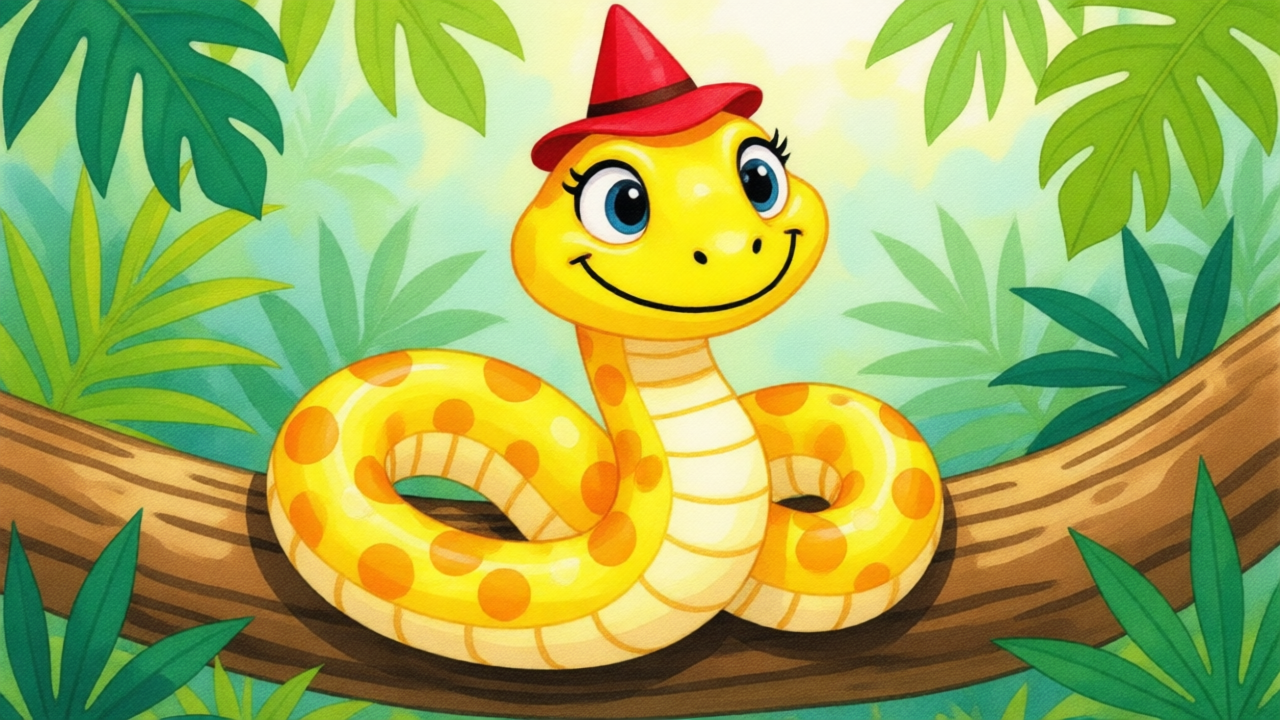 The Snake Who Loved Flowers — Página 1