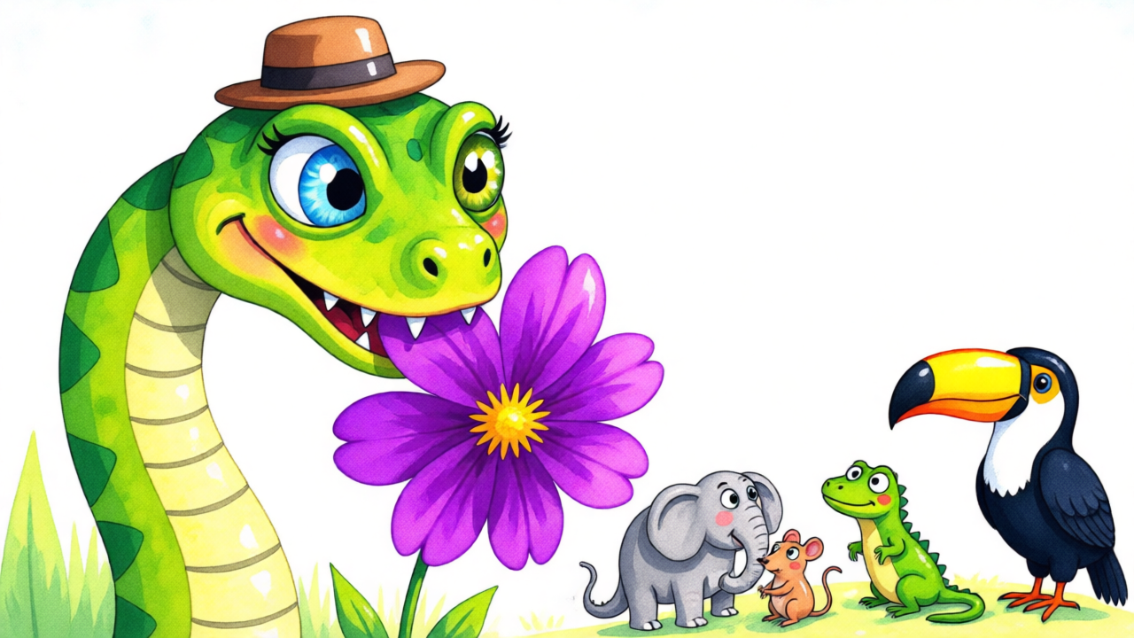 The Snake Who Loved Flowers — Página 3