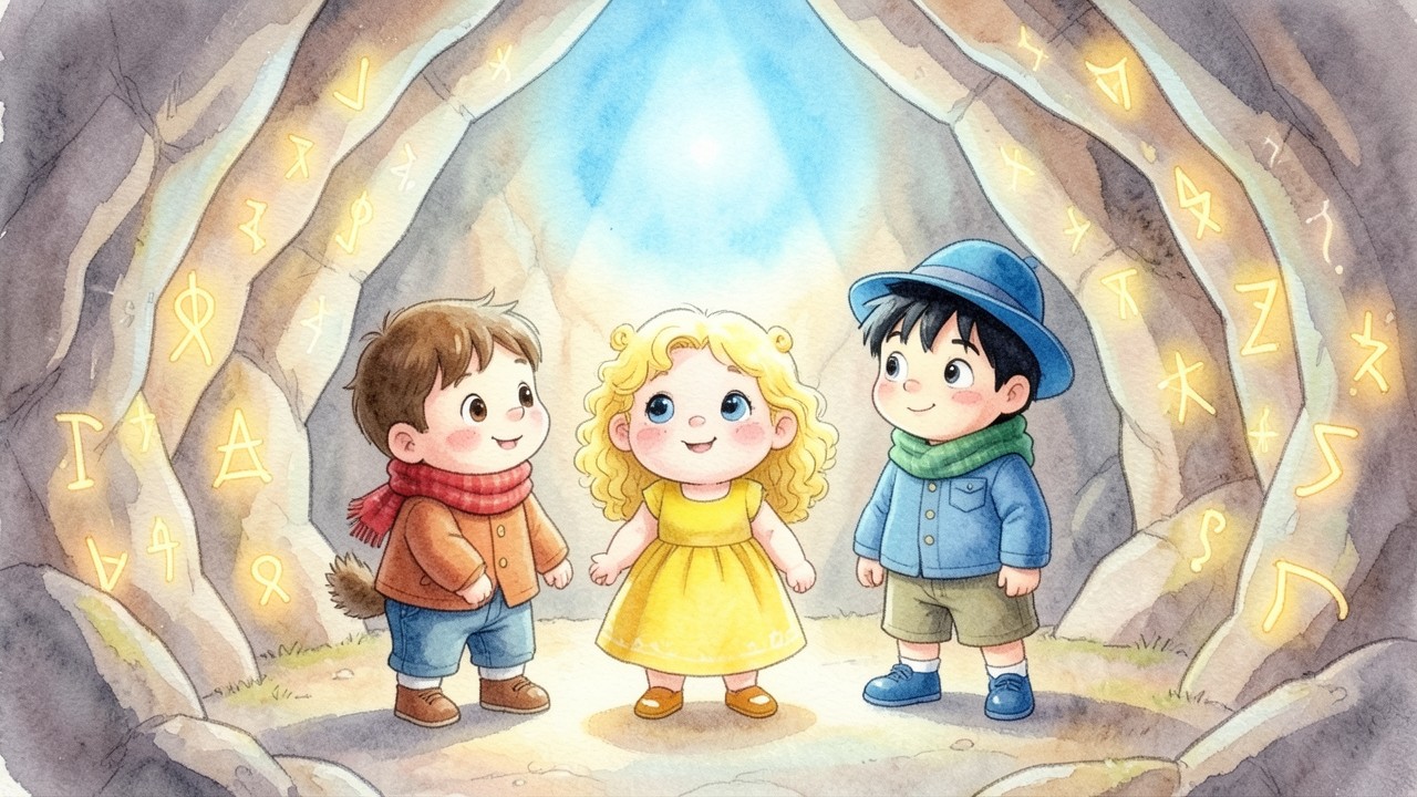 The Glowing Map and the Secret Garden