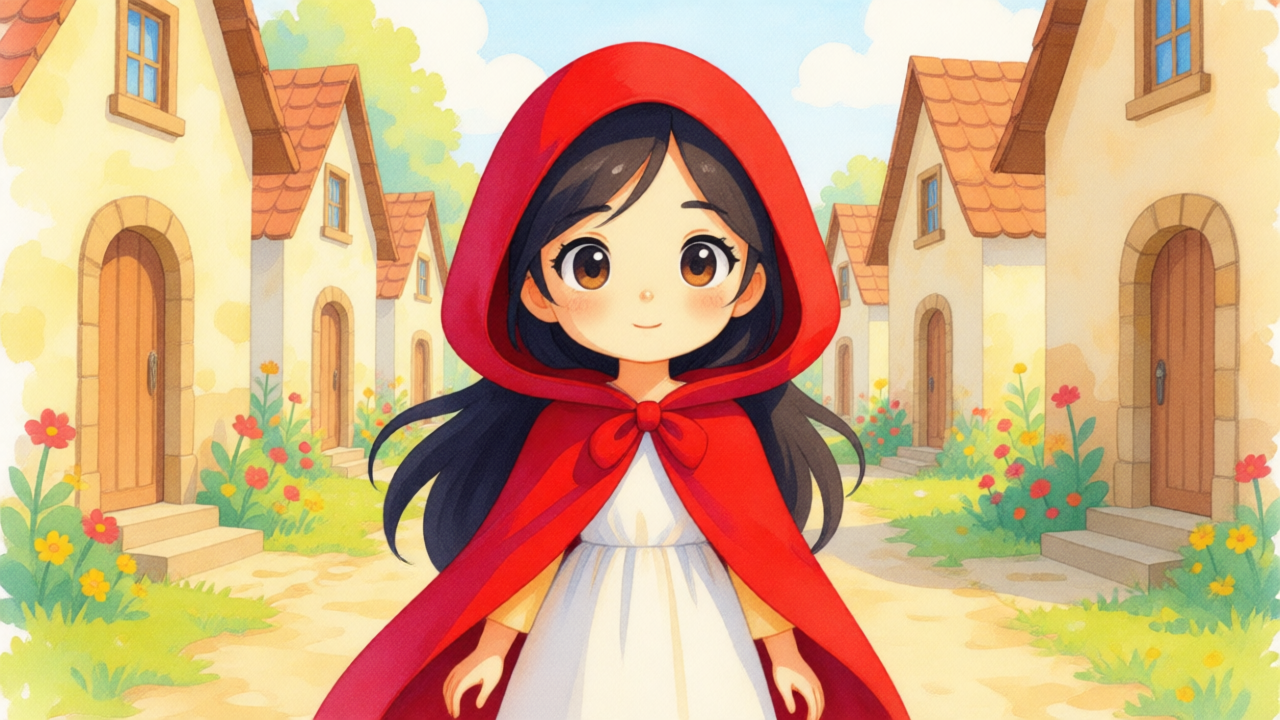 Caperucita y el camino del bosque — Página 1