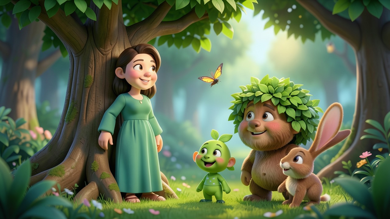 La Fiesta de la Primavera en el Claro del Bosque