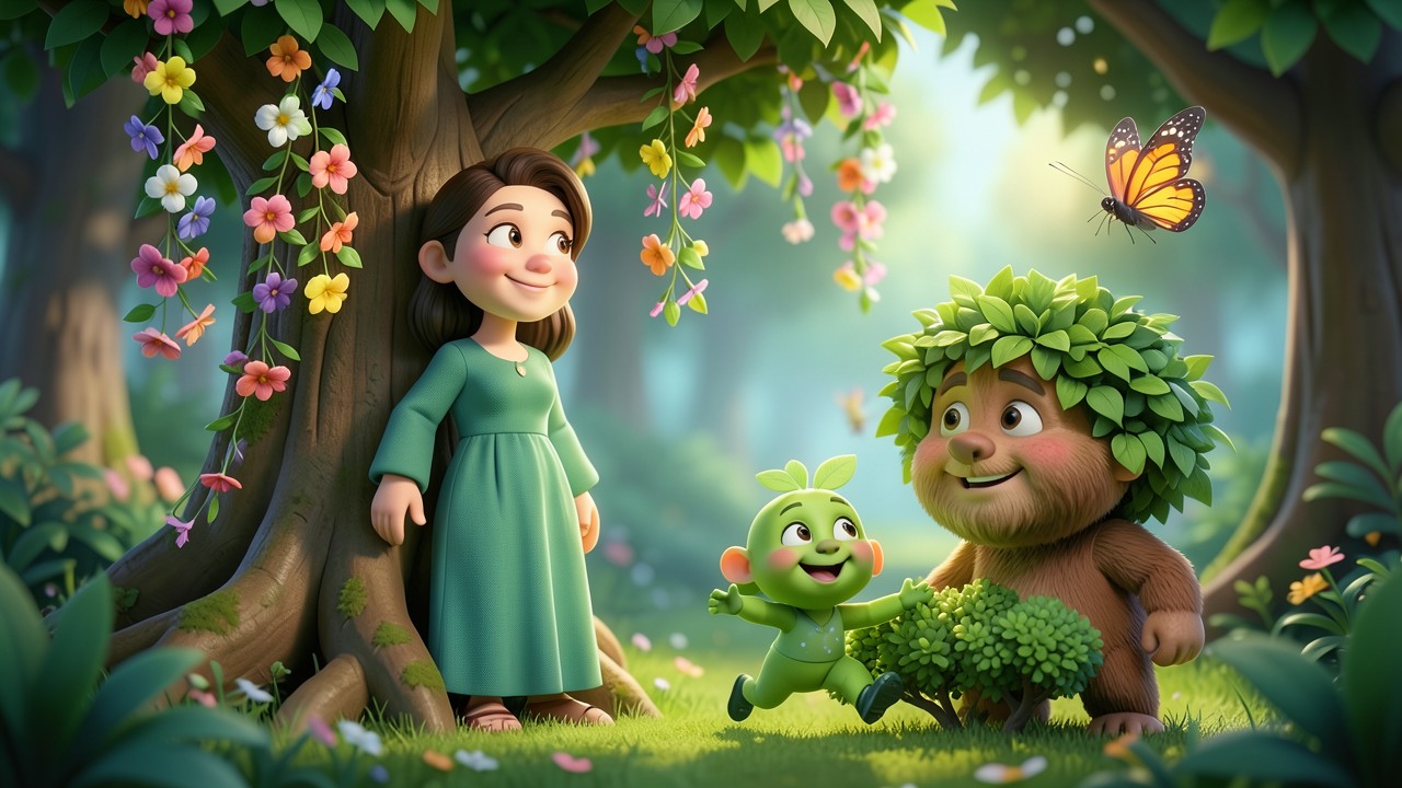 La Fiesta de la Primavera en el Claro del Bosque