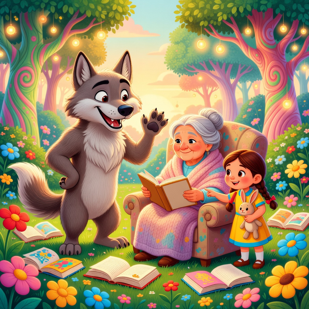 Caperucita y el lobo