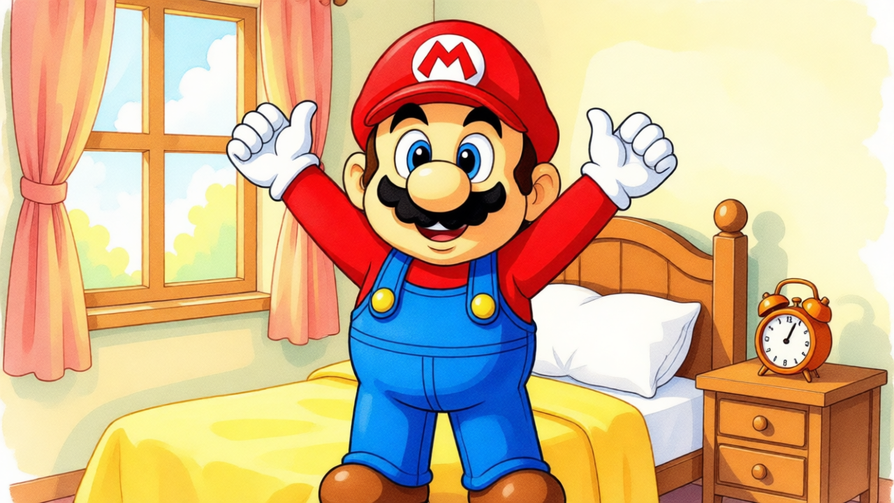 Mario’s Sunny Morning and Secret Squeaks