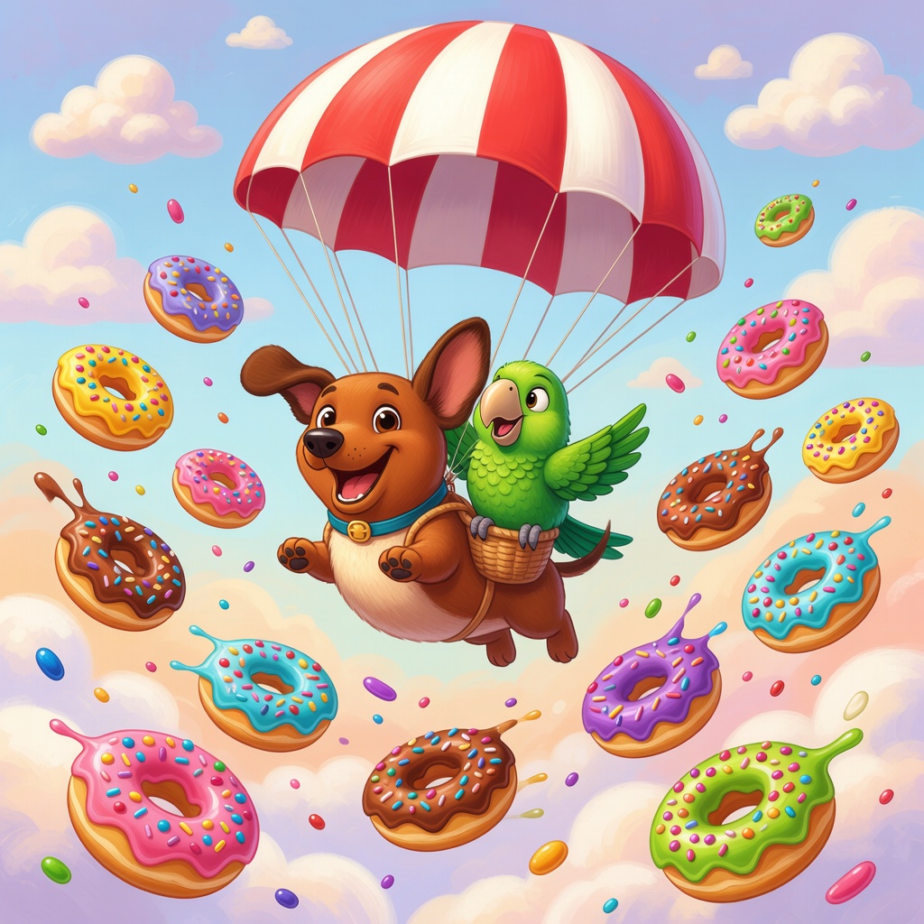 Lluvia de donas