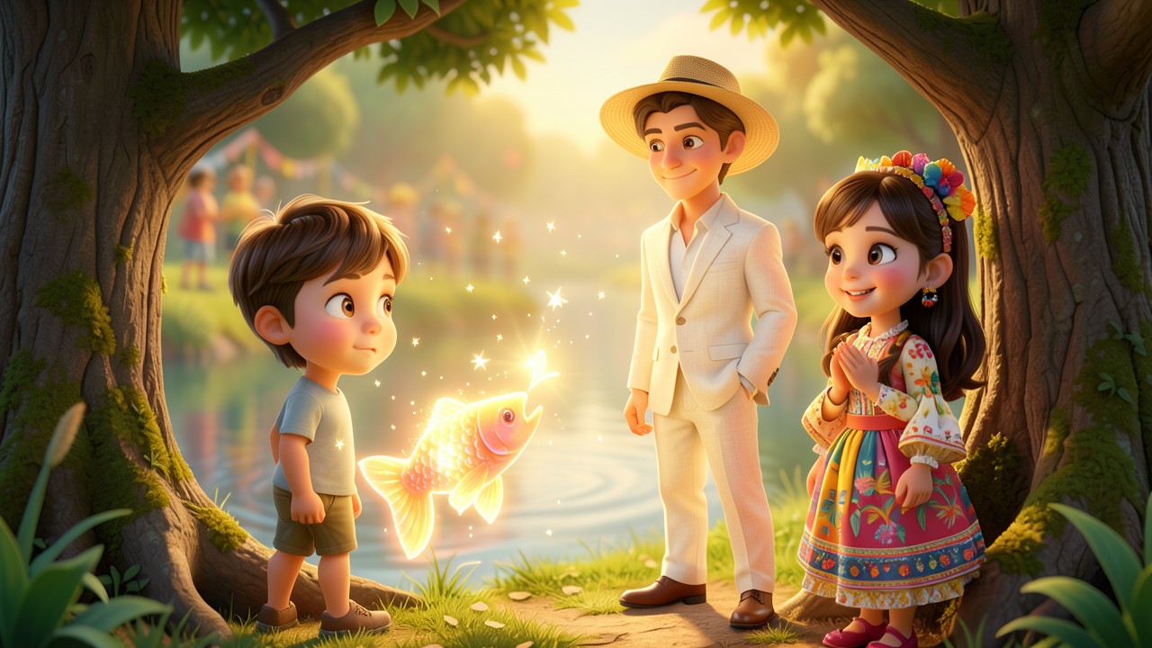 O Peixe Cantor da Festa Junina
