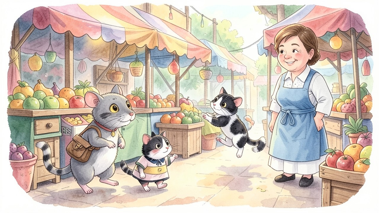 Rosita y Mochi, amigos inesperados