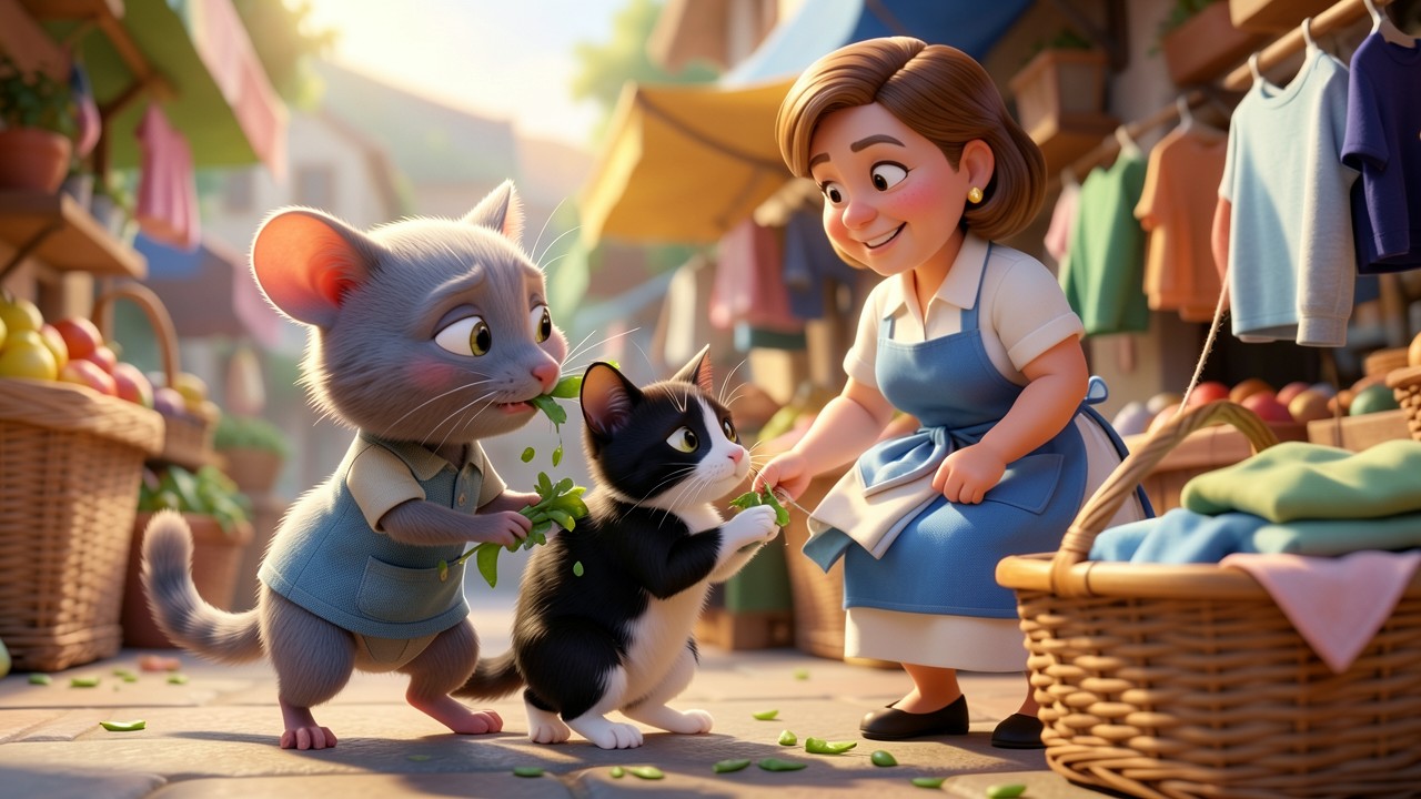 Rosita y Mochi, amigos inesperados