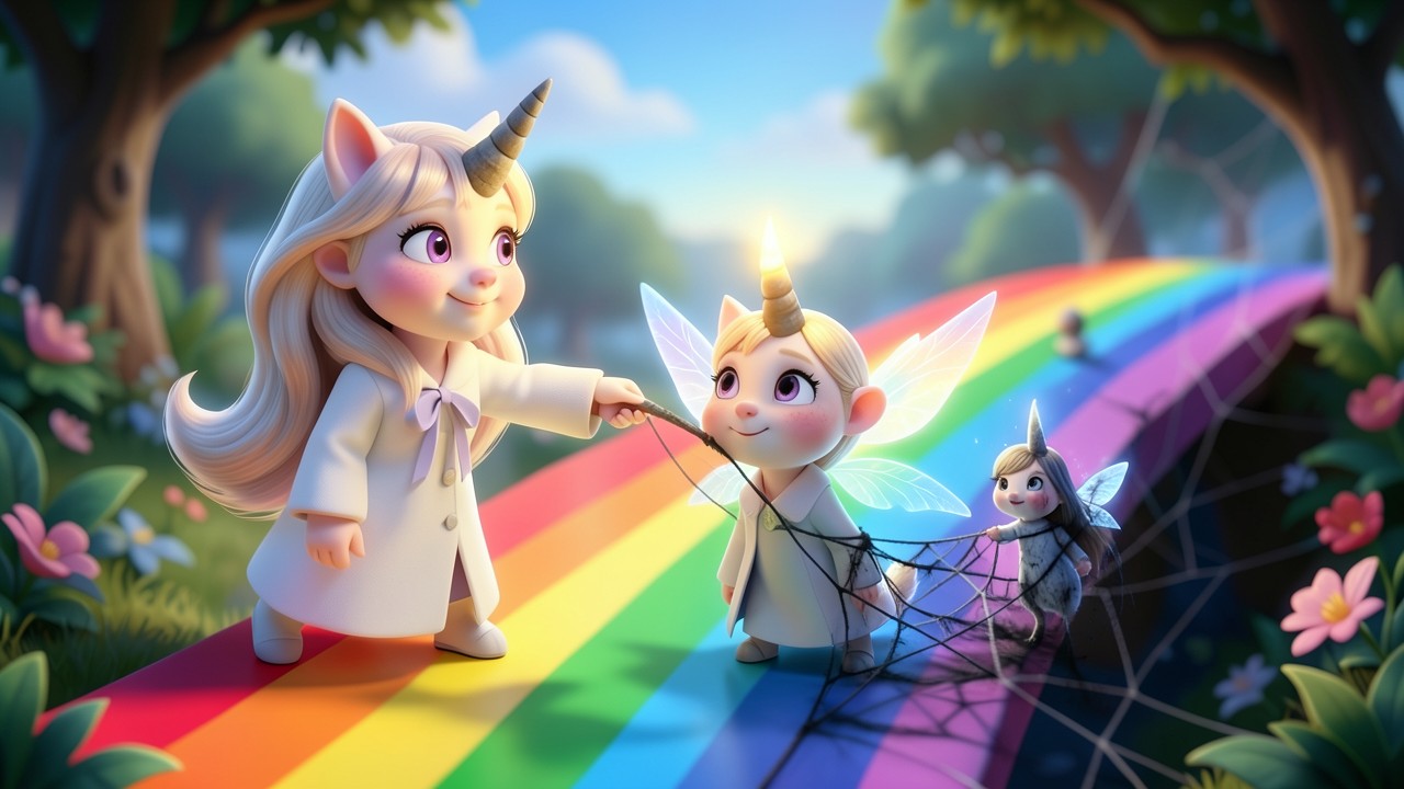The Unicorn and the Rainbow Bridge