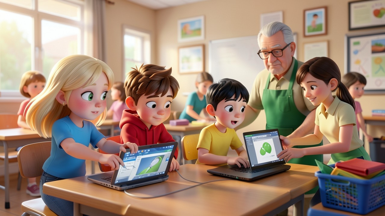 El virus de la escuela