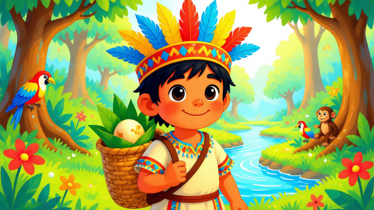 Juancito y los tesoros de la selva — Página 1