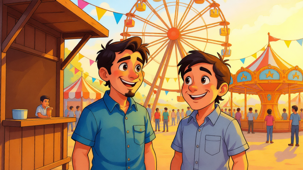 Un Encuentro Mágico en la Feria — Página 1