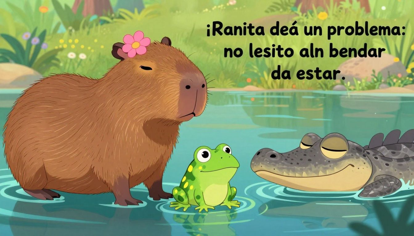Capy y el Gran Chapuzón — Página 1